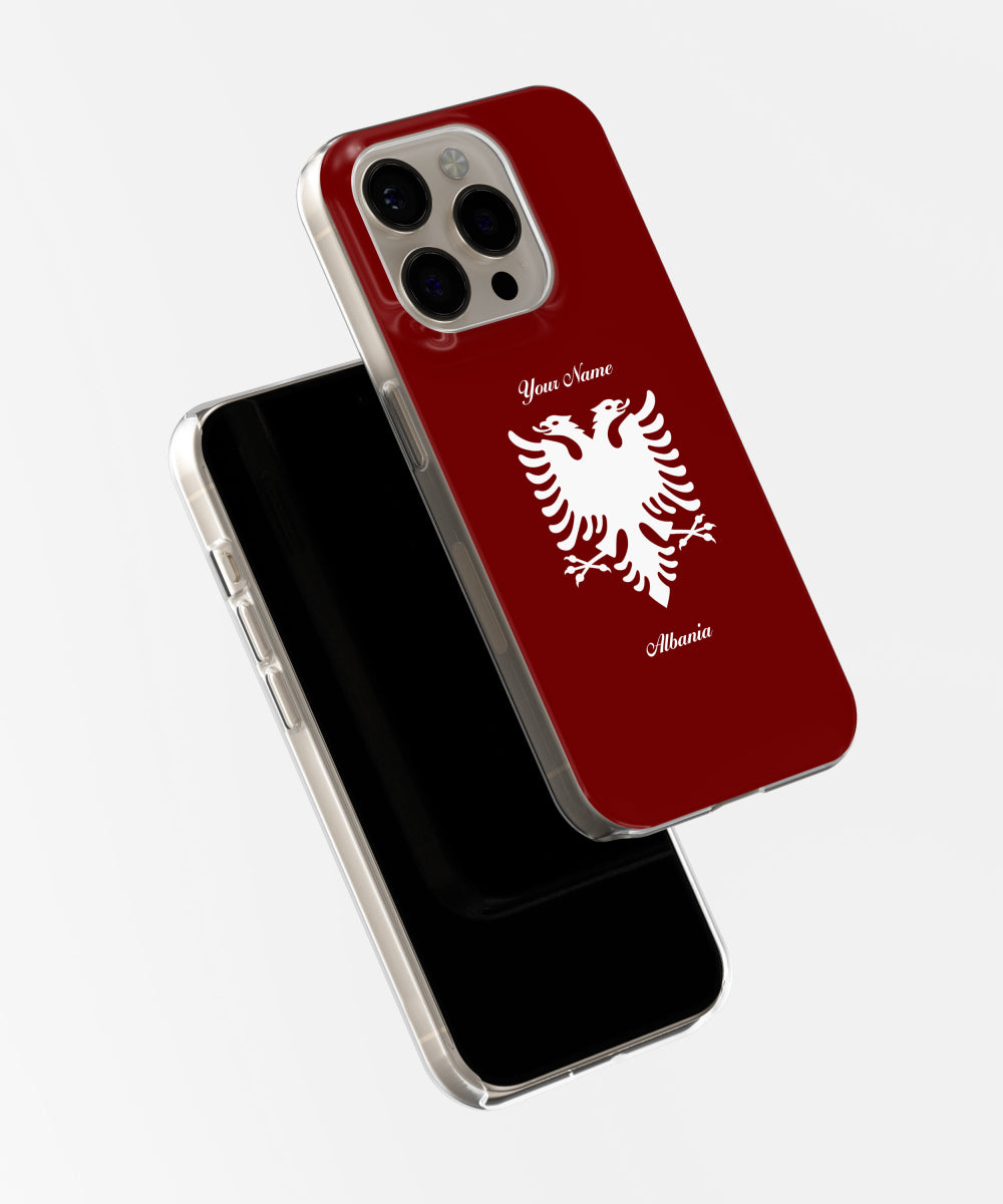 Albania National Emblem Phone Case