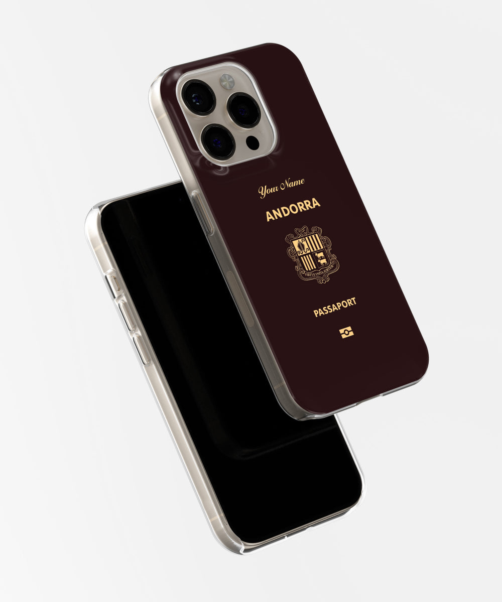 Andorra Passport Phone Case