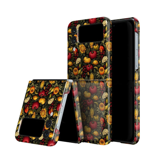 Autumn Harvest - Samsung Galaxy Z Flip-Flower Phone Case-Tousphone-Tough Case-Galaxy Z Flip 5-Tousphone