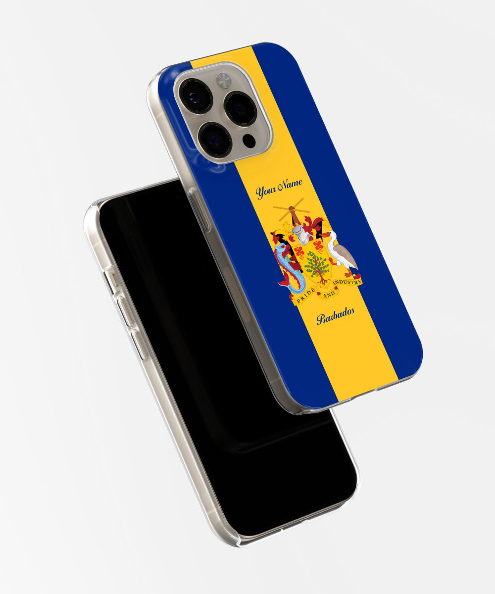 Barbados National Emblem Phone Case
