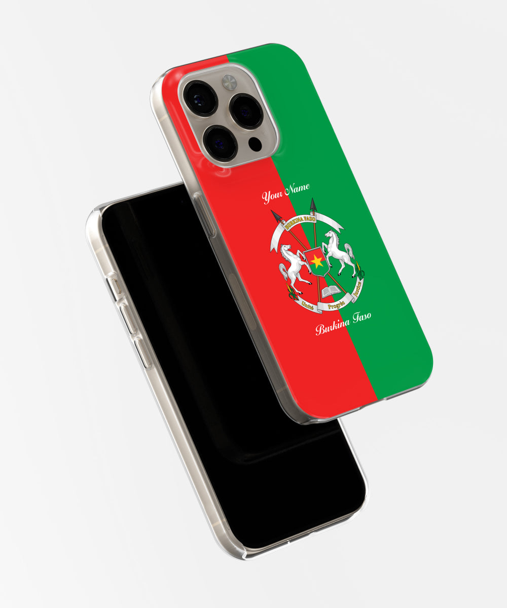 Burkina Faso National Emblem Phone Case