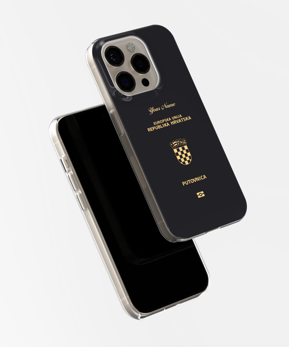 Croatia Passport Phone Case