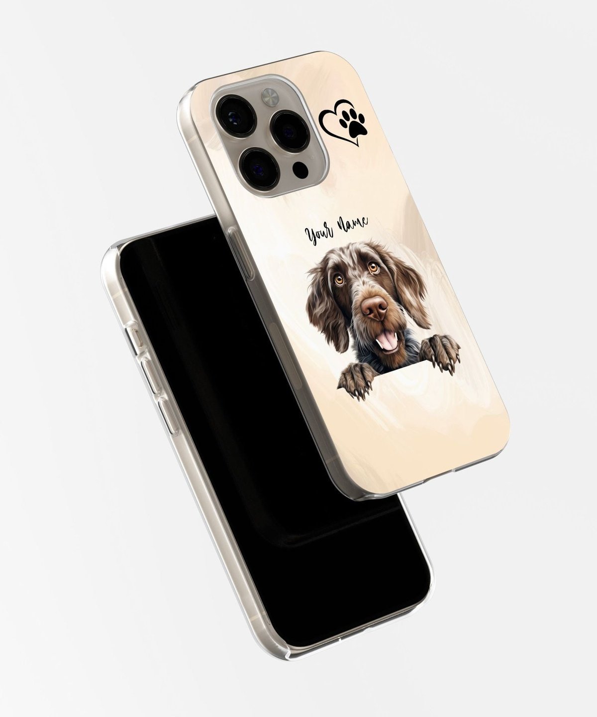 German Wirehaired Pointer Dog Phone Case
