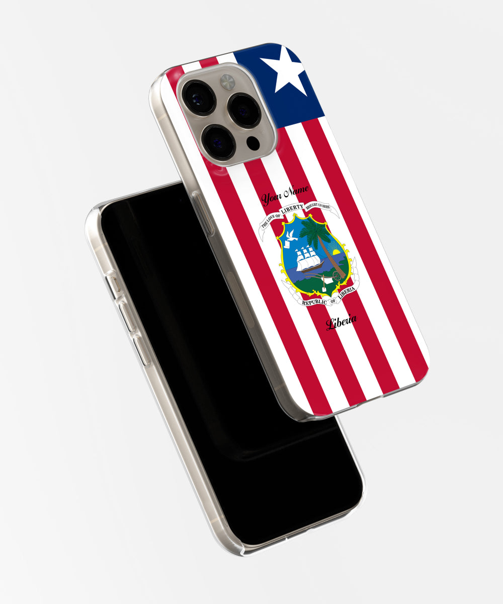 Liberia National Emblem Phone Case