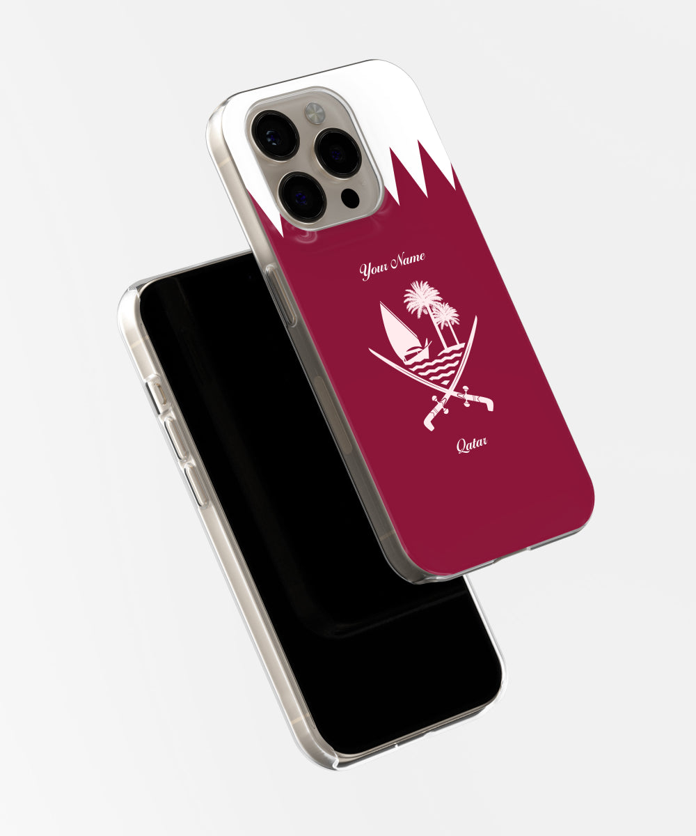 Qatar National Emblem Phone Case