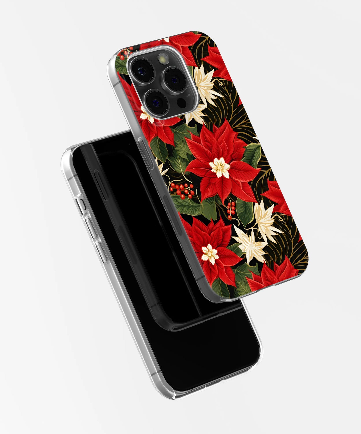 Sanguine Serenade The Allure of Red Flowers - iPhone Case-Soft Case-iPhone 15 Pro Max-Tousphone