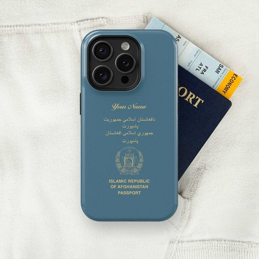 Afghanistan Passport - iPhone Case Tough Case