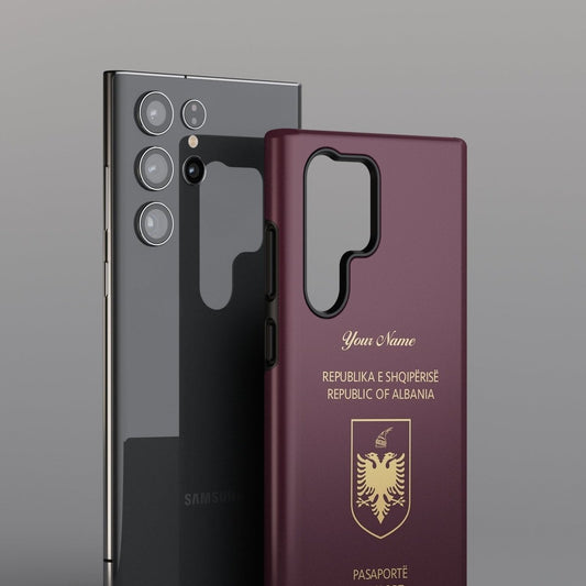 Albania Passport - Galaxy S Phone Case