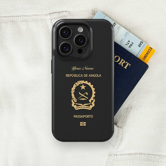 Angola Passport - iPhone Case Tough Case