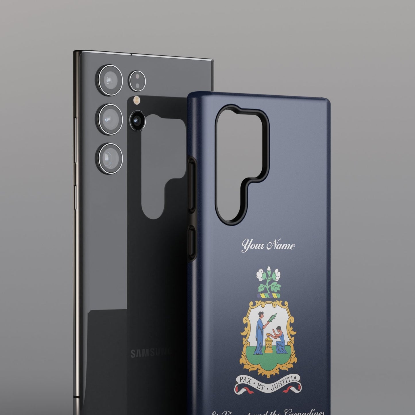 Saint Vincent and the Grenadines National Emblem - Samsung Phone Case - tousphone