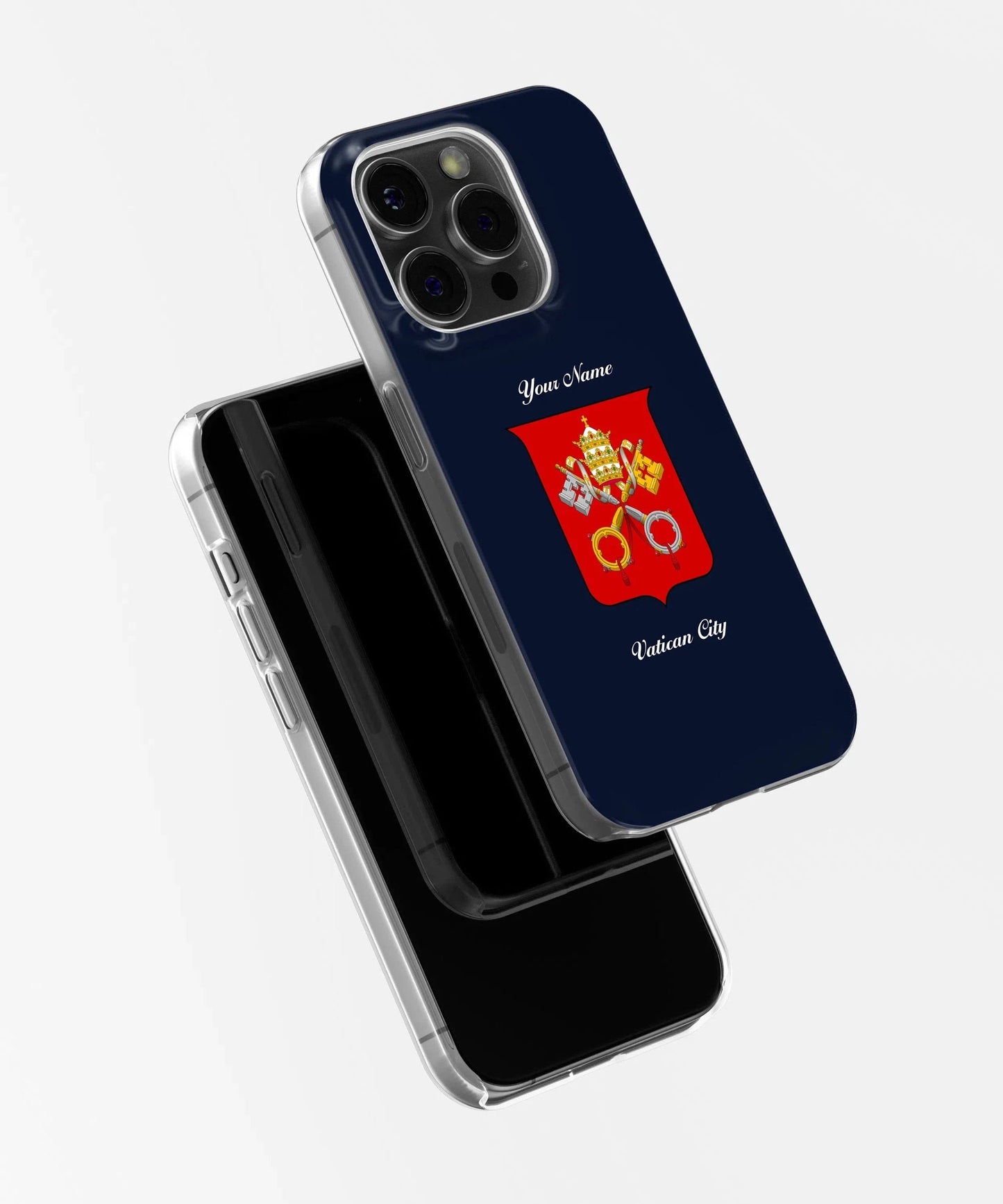 Vatican City National Emblem - iPhone Tough Phone Case, 15/14/13/12/X/Pro/Max/Plus, Designer case, Passport case - tousphone