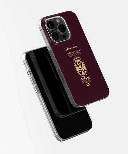 Serbia Passport - iPhone Case Soft Case