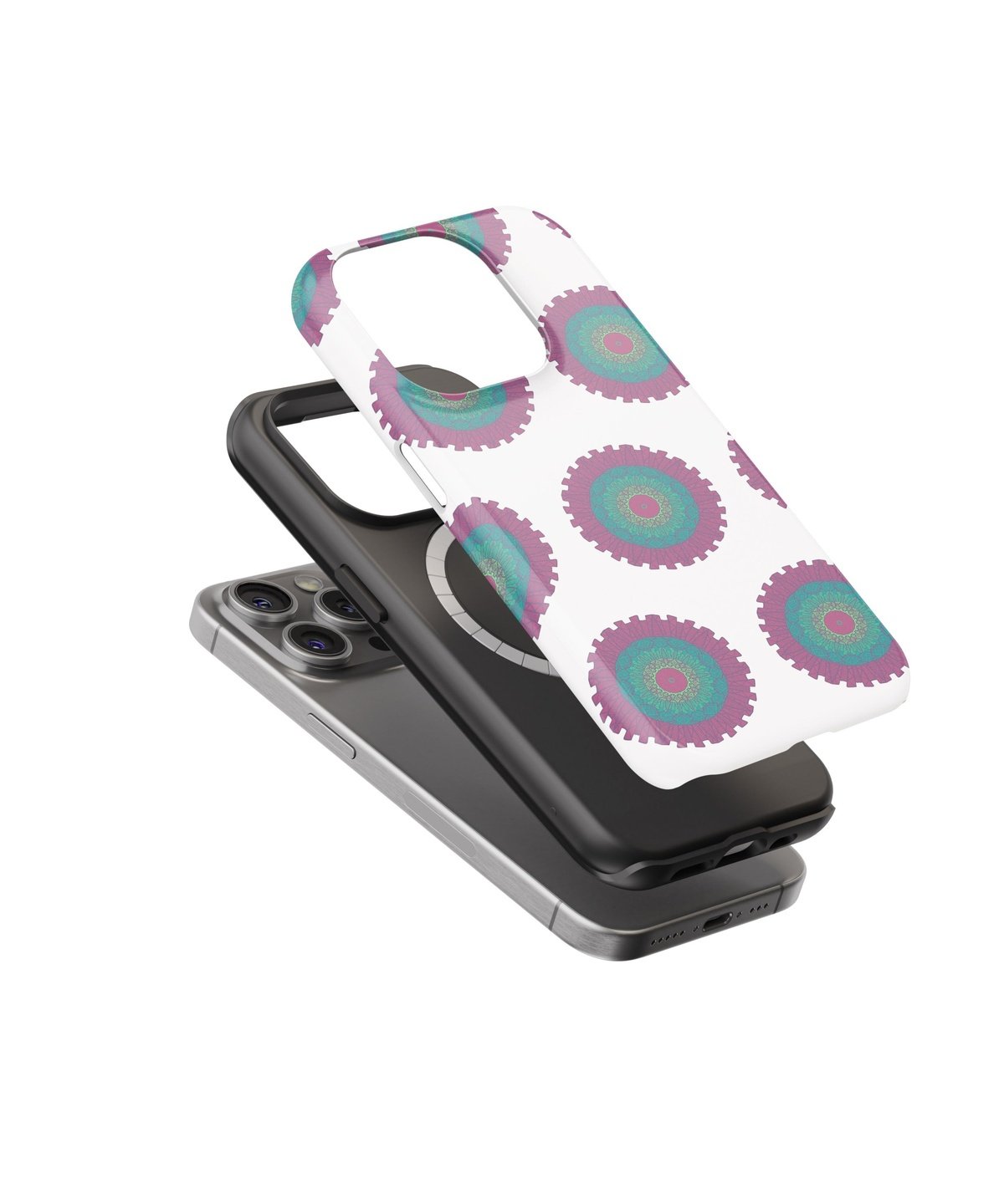 Serene Mandalascape - iPhone Case