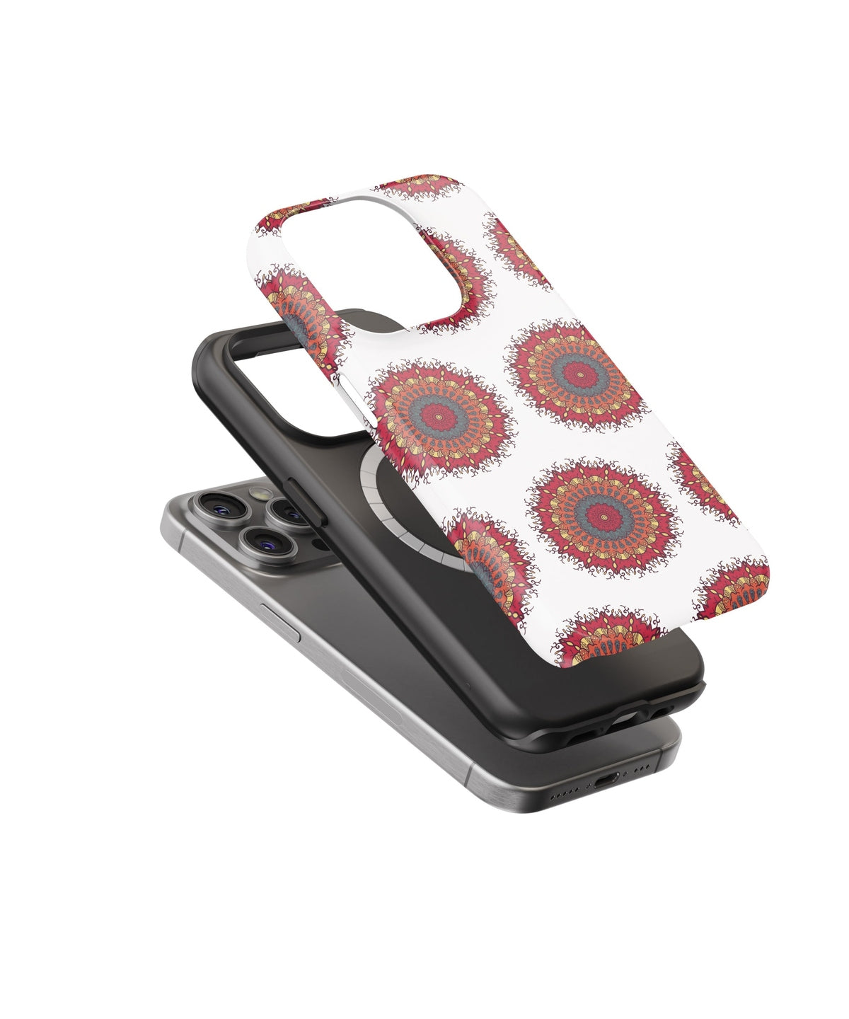 Universal Mandalic Whirls - iPhone Case