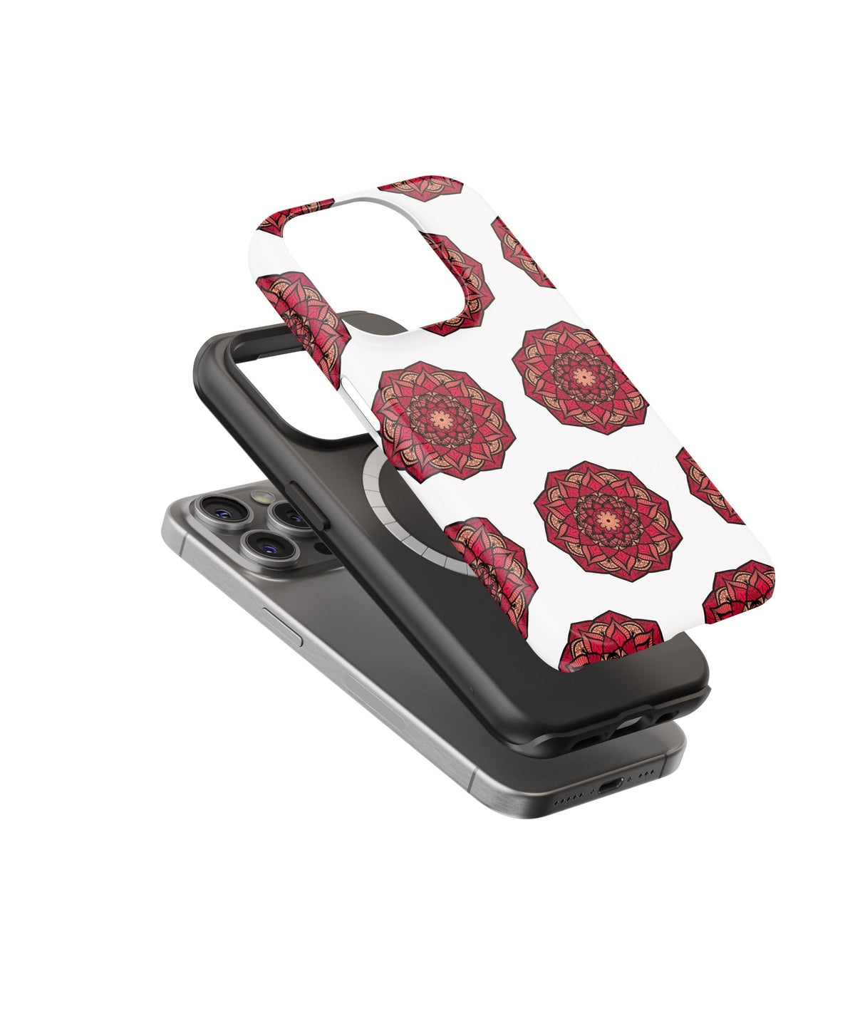 Vibrant Yantra Visions - iPhone Case