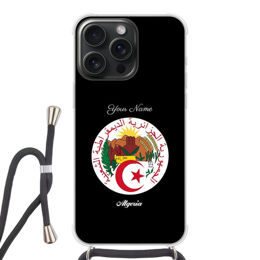Algeria National Emblem Crossbody Phone Case