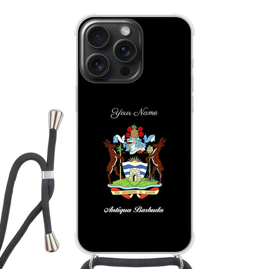 Antigua Barbuda National Emblem Crossbody Phone Case