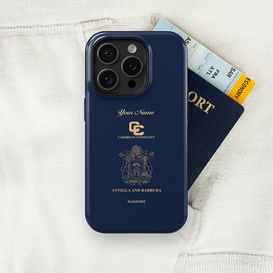 Antigua Barbuda Passport - iPhone Case Tough Case