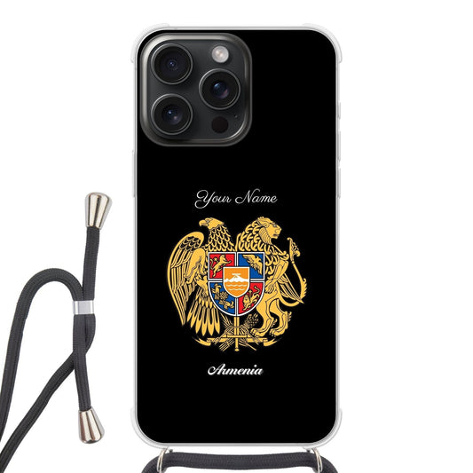 Armenia National Emblem Crossbody Phone Case
