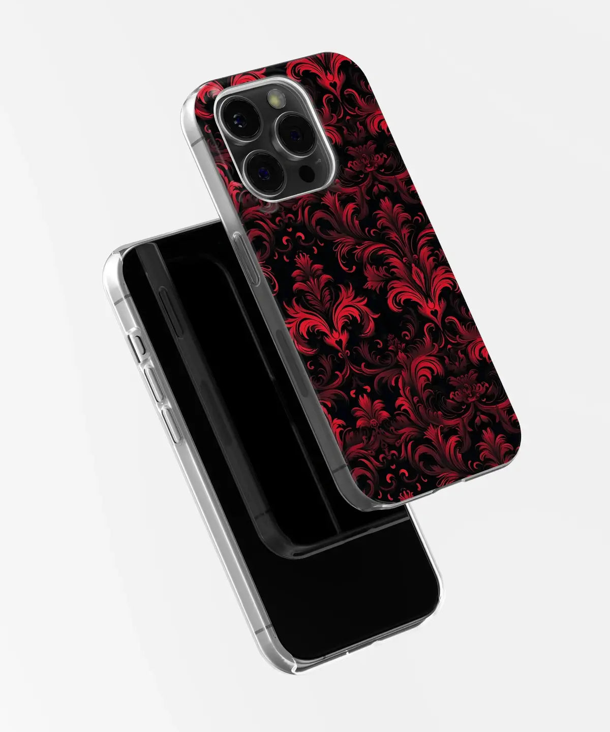 Bloomed in Rouge A Garden of Red Splendor - iPhone Case-Soft Case-iPhone 15 Pro Max-Tousphone