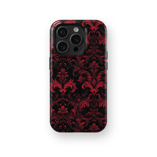 Bloomed in Rouge A Garden of Red Splendor - iPhone Case-Tough Case-iPhone 15 Pro Max-Tousphone