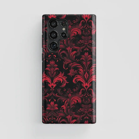 Bloomed in Rouge A Garden of Red Splendor - Samsung Case-Galaxy S24 Ultra-Tousphone