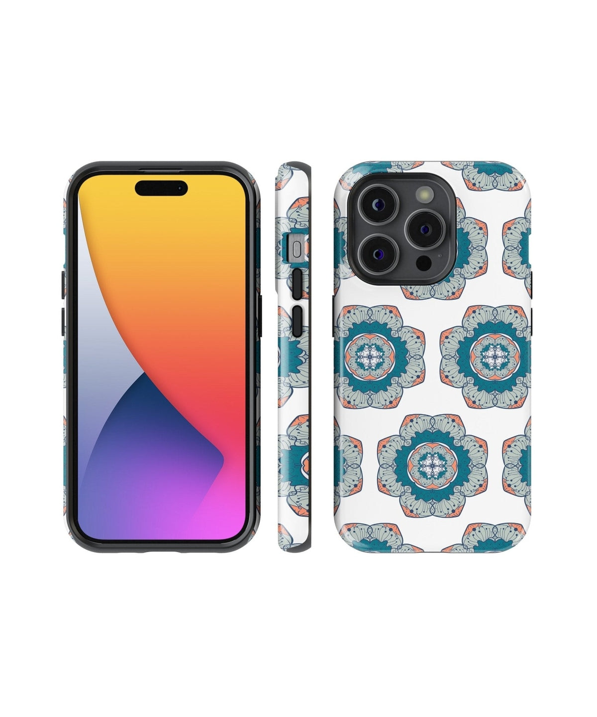 Cosmic Yantra Circles - iPhone Case