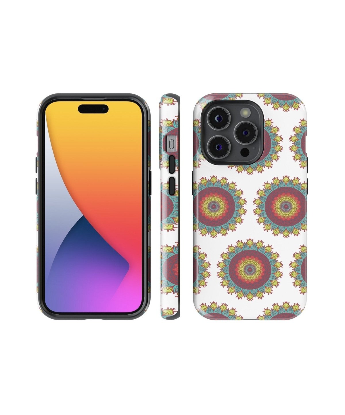 Ethereal Mandalic Whirlpools - iPhone Case