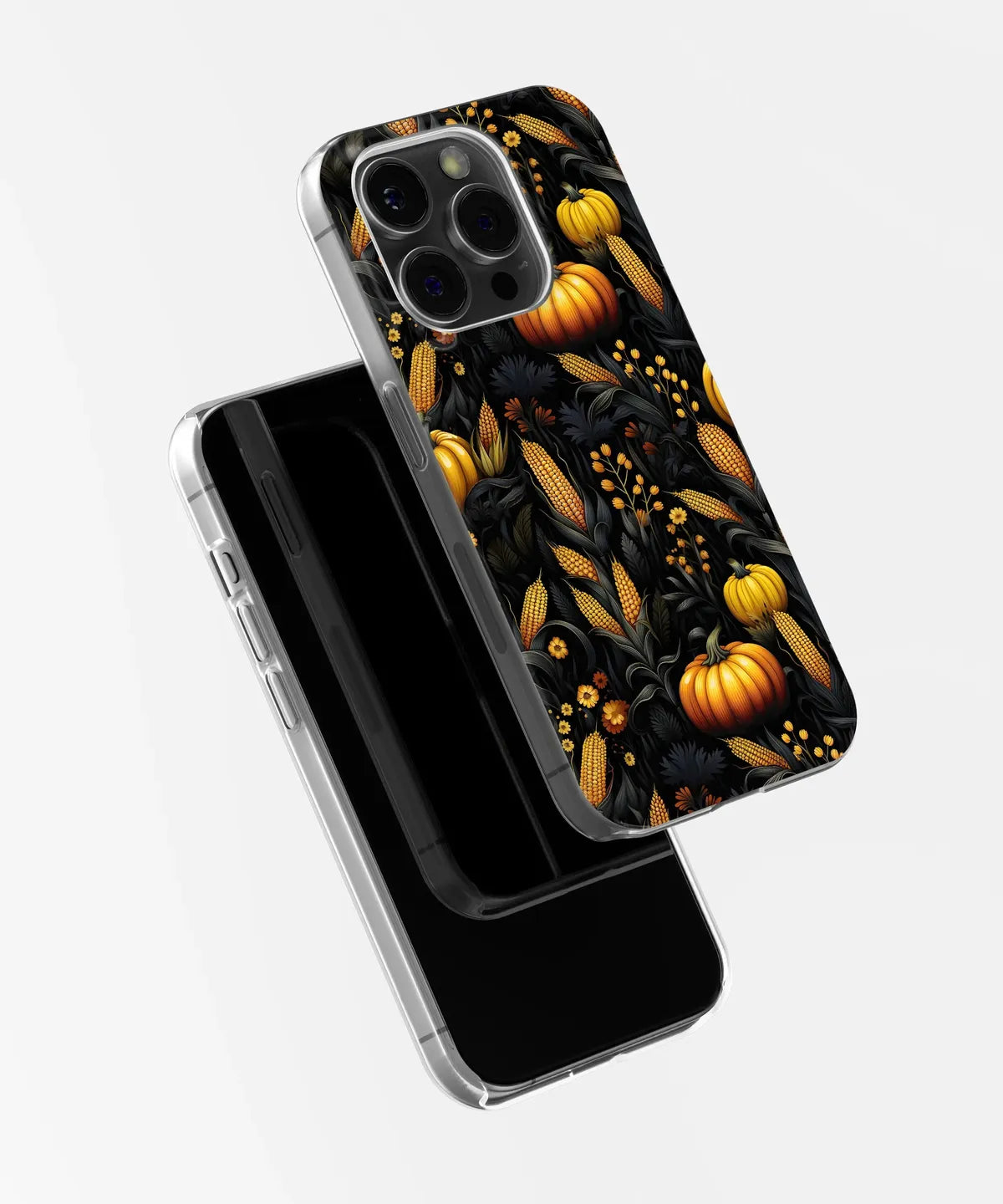 Falling Leaves, Rising Hues Embracing Autumn's Symphony - iPhone Case-Soft Case-iPhone 15 Pro Max-Tousphone