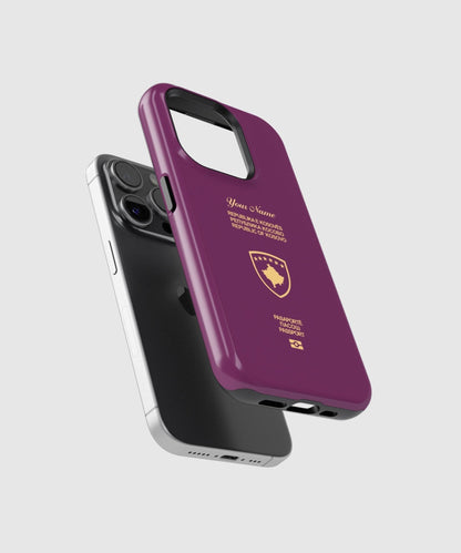 Kosovo Passport - iPhone Case