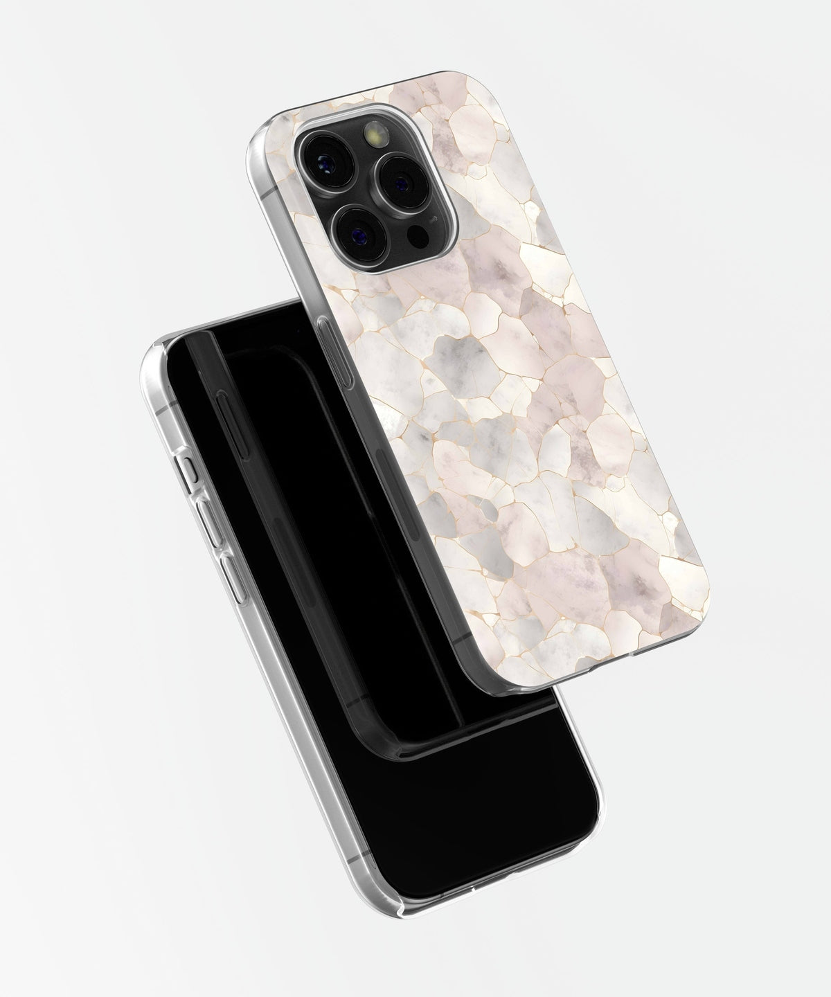 Marble Odyssey: A Quest for Eternity - iPhone Case Soft Case