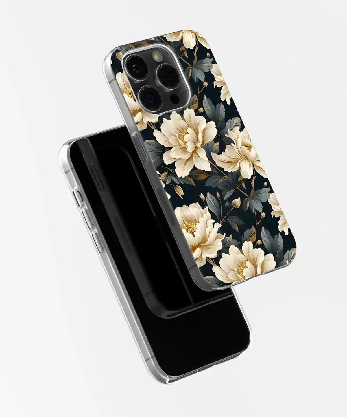 Petals in Harmony A Floral Symphony Unfolds - iPhone Case-Soft Case-iPhone 15 Pro Max-Tousphone