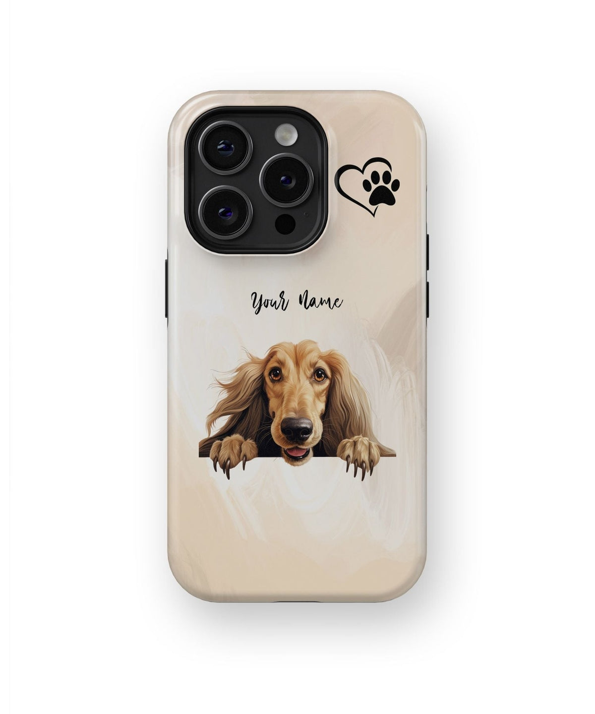 Afghan Hound Dog Phone Case