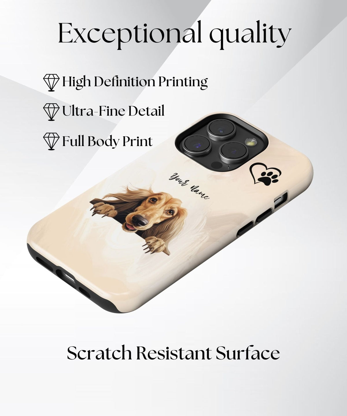 Afghan Hound Dog Phone - iPhone