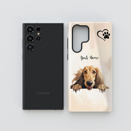 Afghan Hound Dog Phone - Samsung Galaxy S