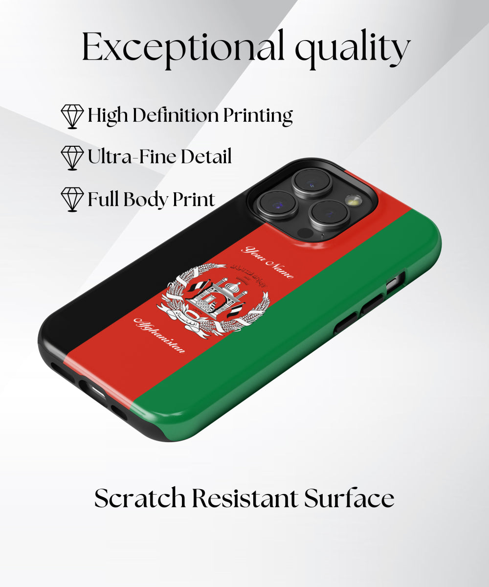 Afghanistan National Emblem Phone Case