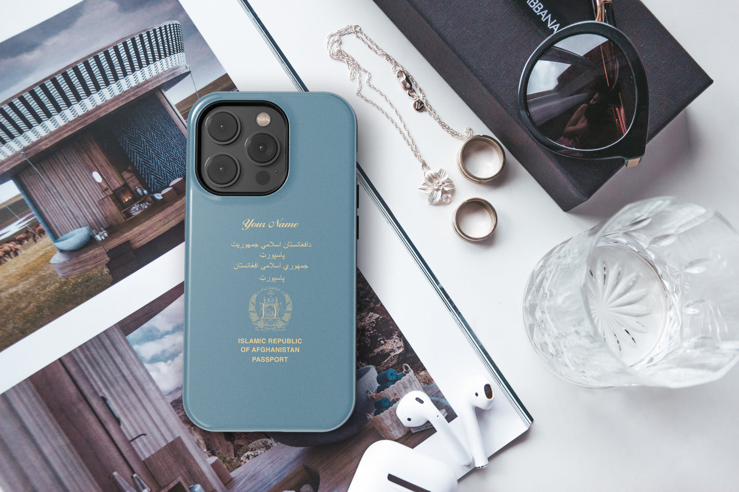 Afghanistan Passport Phone Case