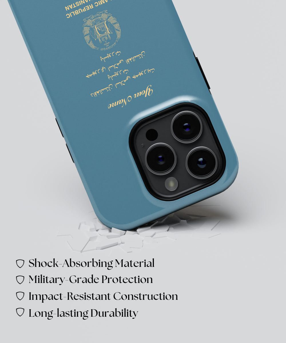 Afghanistan Passport Phone Case