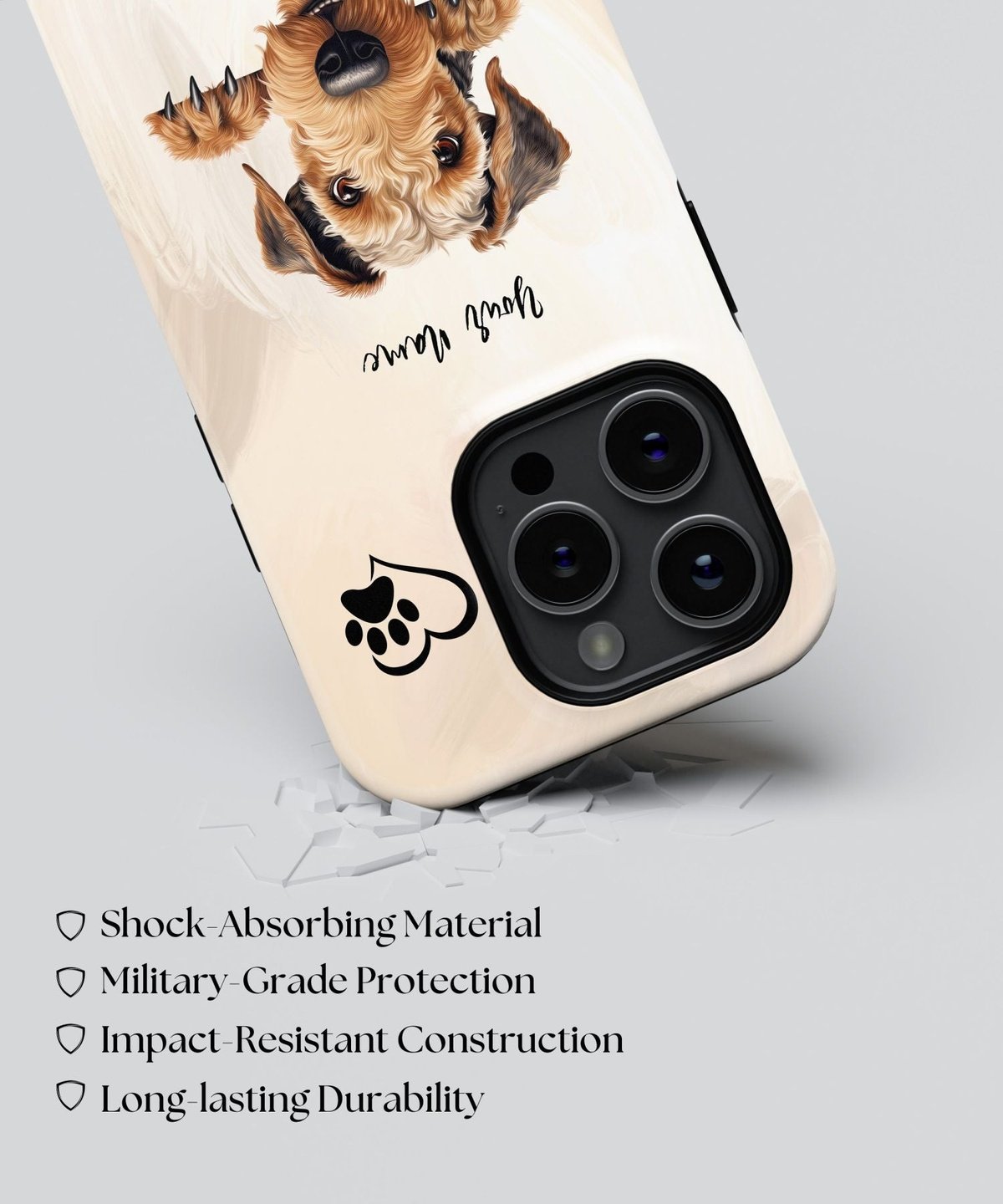 Airedale Terrier Dog Phone - iPhone