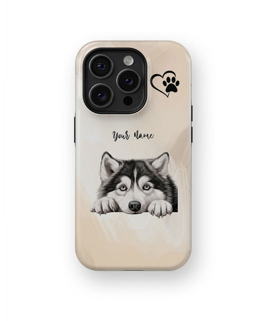 Alaskan Malamute Dog Phone - iPhone