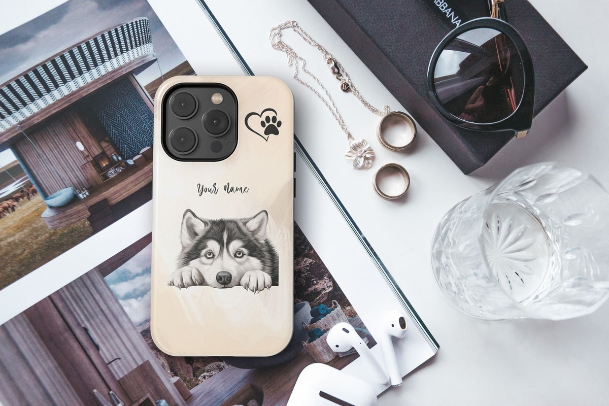 Alaskan Malamute Dog Phone - iPhone