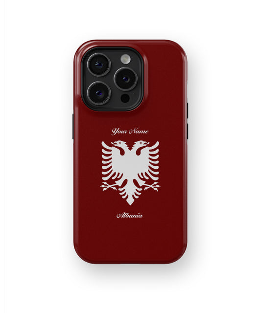 Albania National Emblem Phone Case