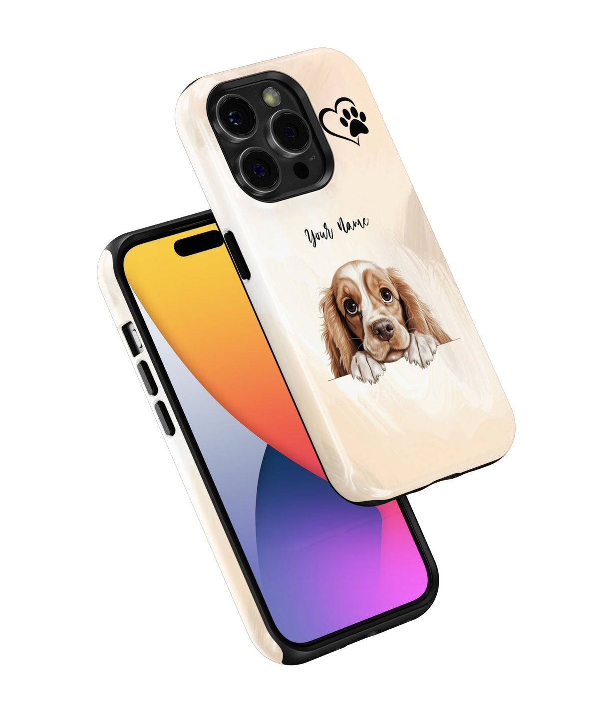 American Cocker Spaniel Dog Phone - iPhone