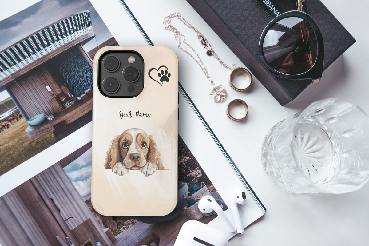 American Cocker Spaniel Dog Phone - iPhone