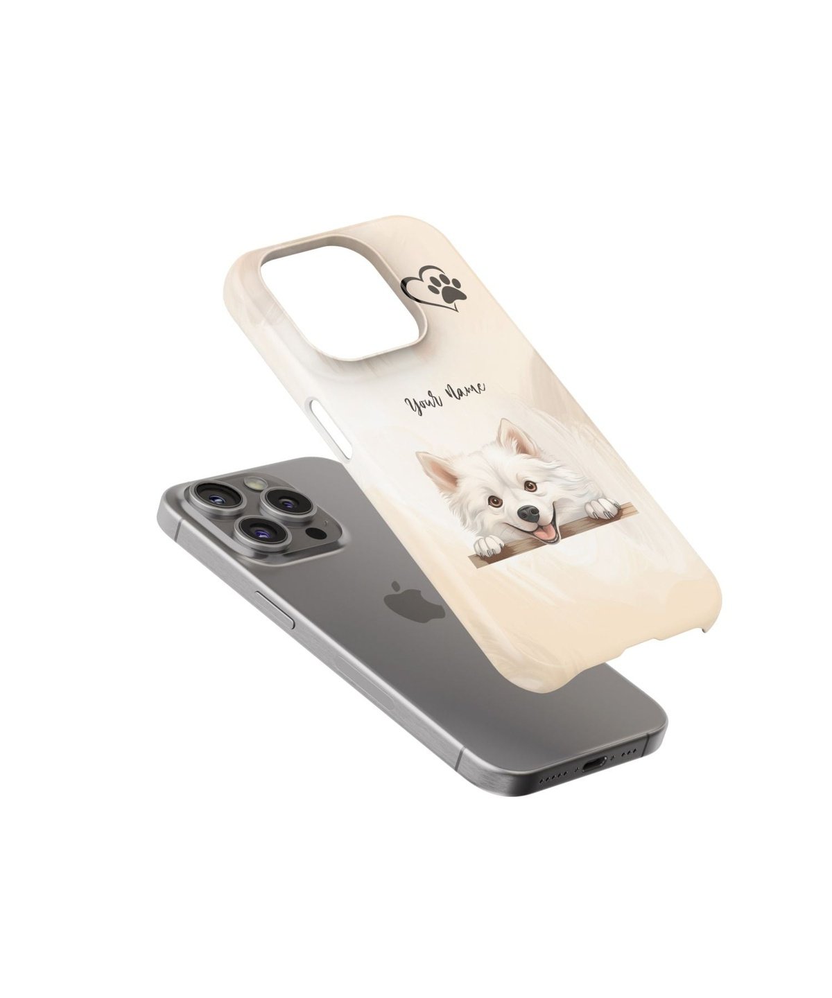 American Eskimo Dog Phone - iPhone