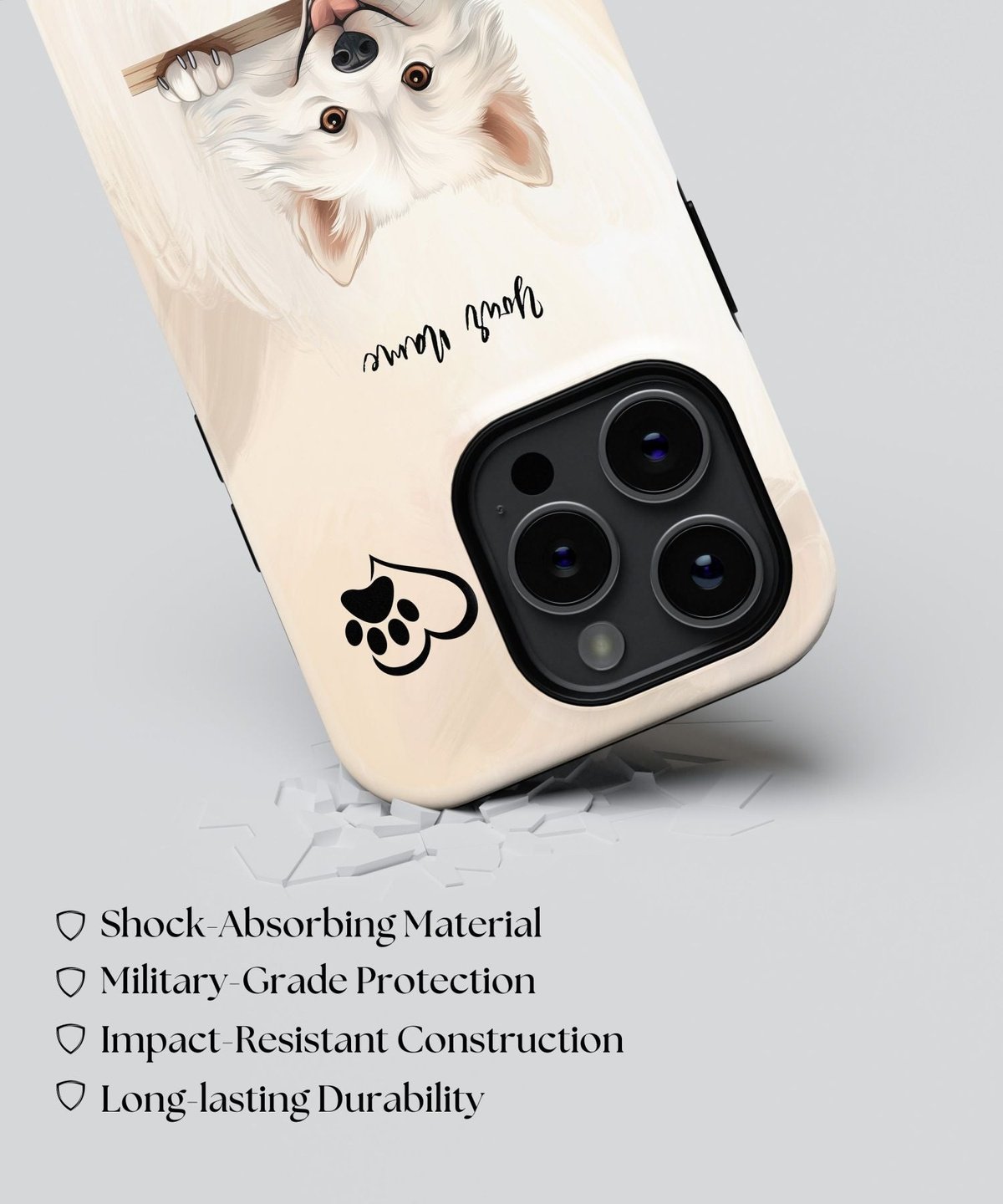 American Eskimo Dog Phone - iPhone