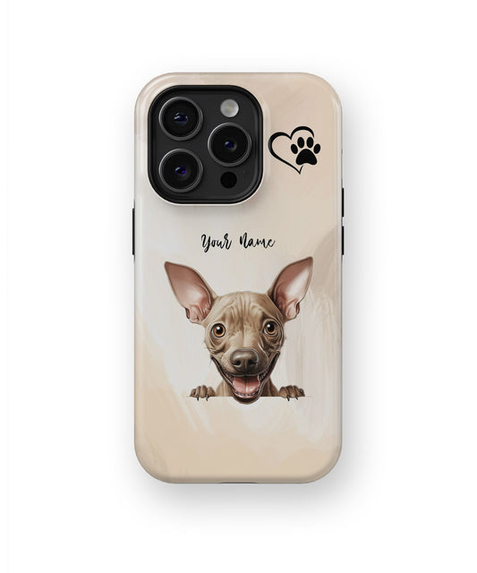 American Hairless Terrier Dog Phone - iPhone