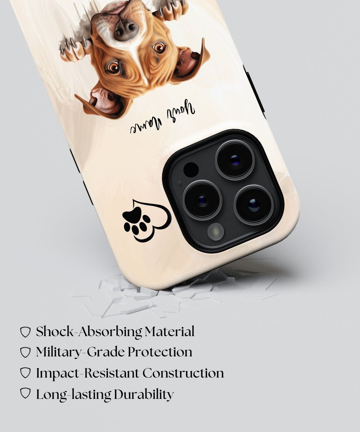 American Pit Bull Terrier Dog Phone - iPhone