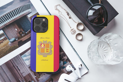 Andorra National Emblem Phone Case