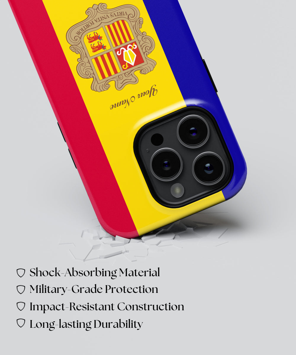 Andorra National Emblem Phone Case